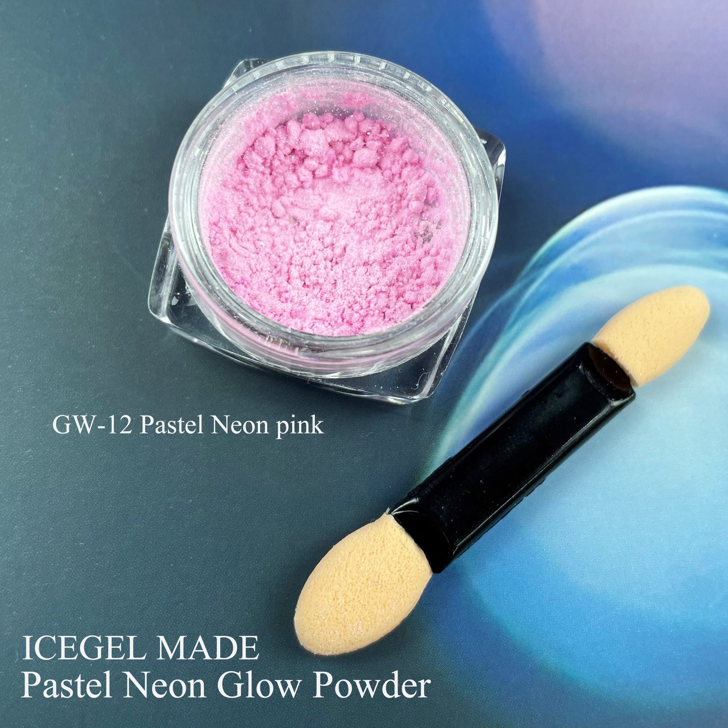 Pastel Neon Glow Powder Chrome - Pastel Neon Pink