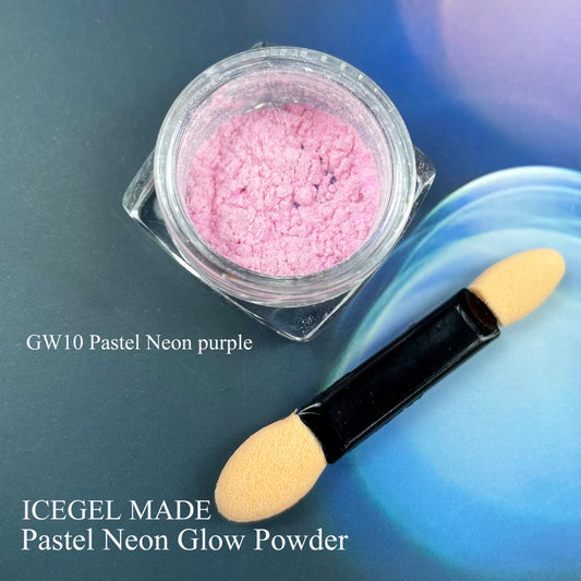 Pastel Neon Glow Powder Chrome - Pastel Neon Purple