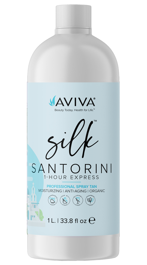 SANTORINI Silk Super Moisturizing Rapid Tan (1 Liter)