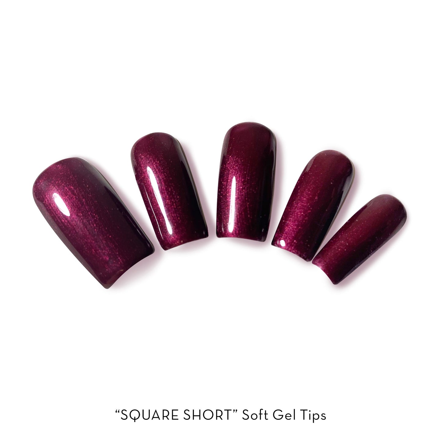 Fuzion Soft Gel Tips - Square Short