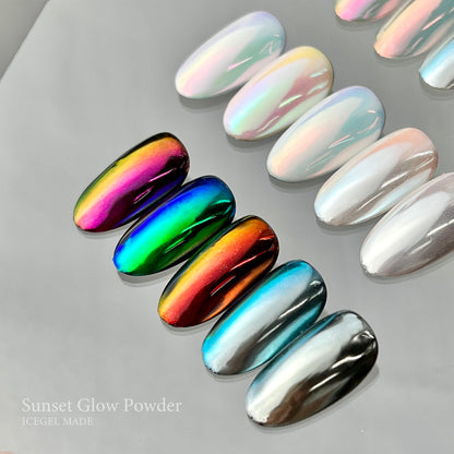 Sunset Glow Powder Chrome - White Platinum