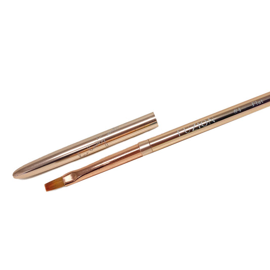 Fuzion - Flat #4 Gel Brush