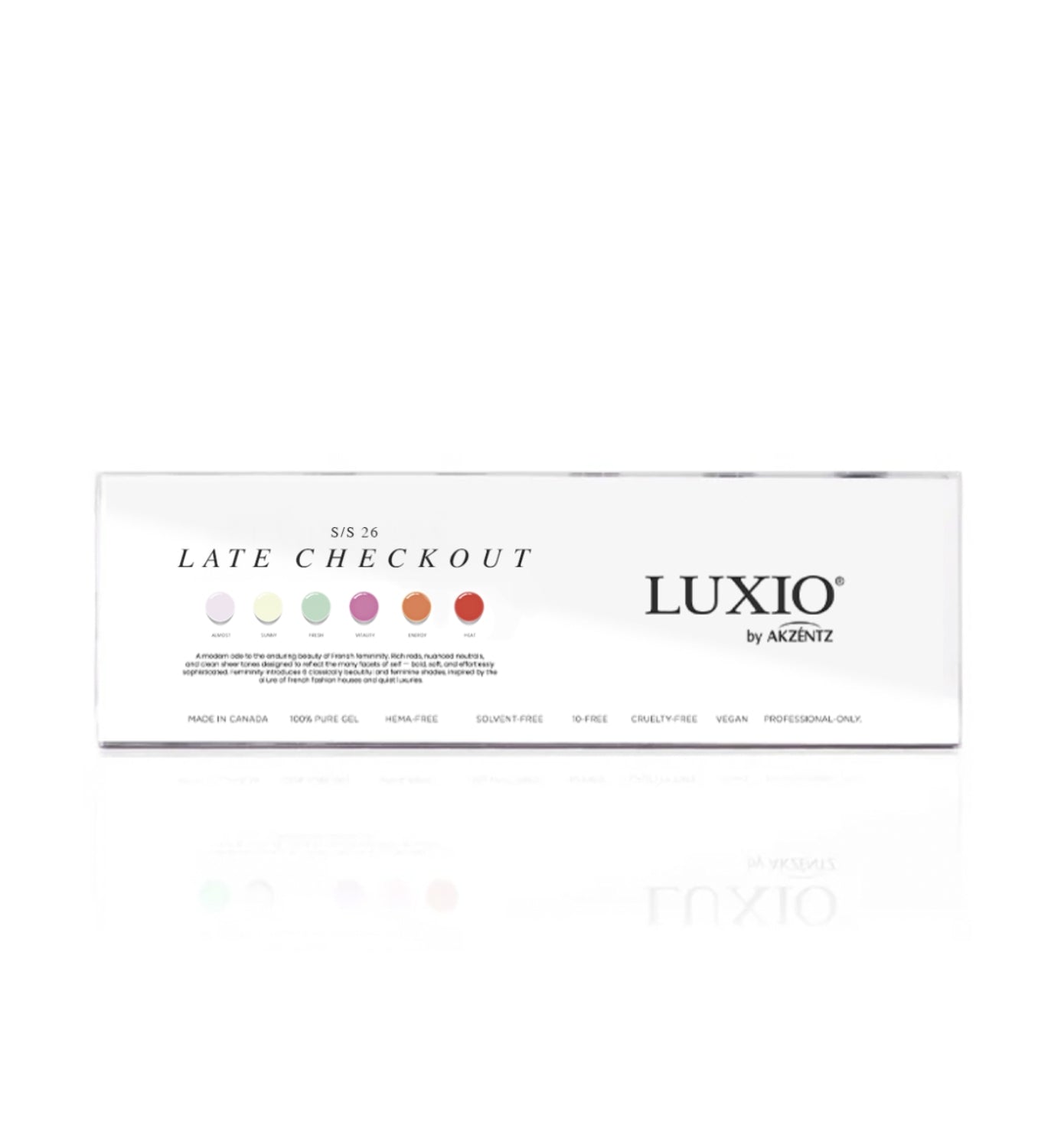 Luxio® Gel SS2026 Collection - Late Checkout (Full)